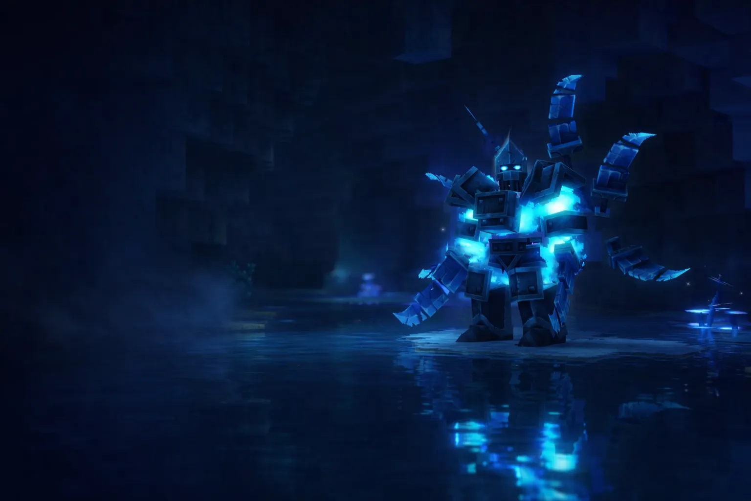 Hytale savaş peti güncellemesi, Battle Rune kullanımı ve combat pet stat ekranı.